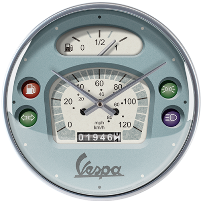 Wanduhr Vespa - Tacho