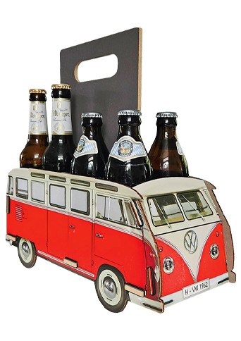 VW-Bulli Flaschenträger