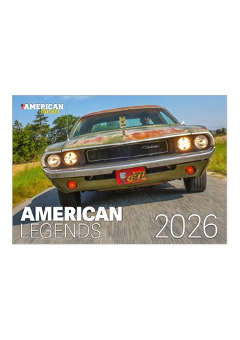 Wandkalender American Legends 2026
