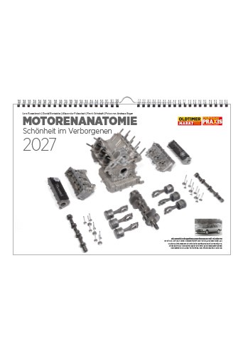 Wandkalender Motorenanatomie 2027