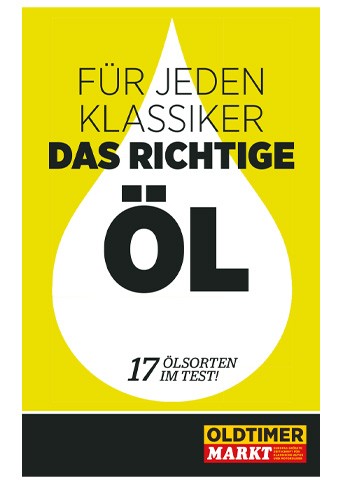 Öltest-Heftchen