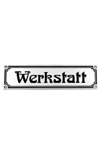 Werkstattschild