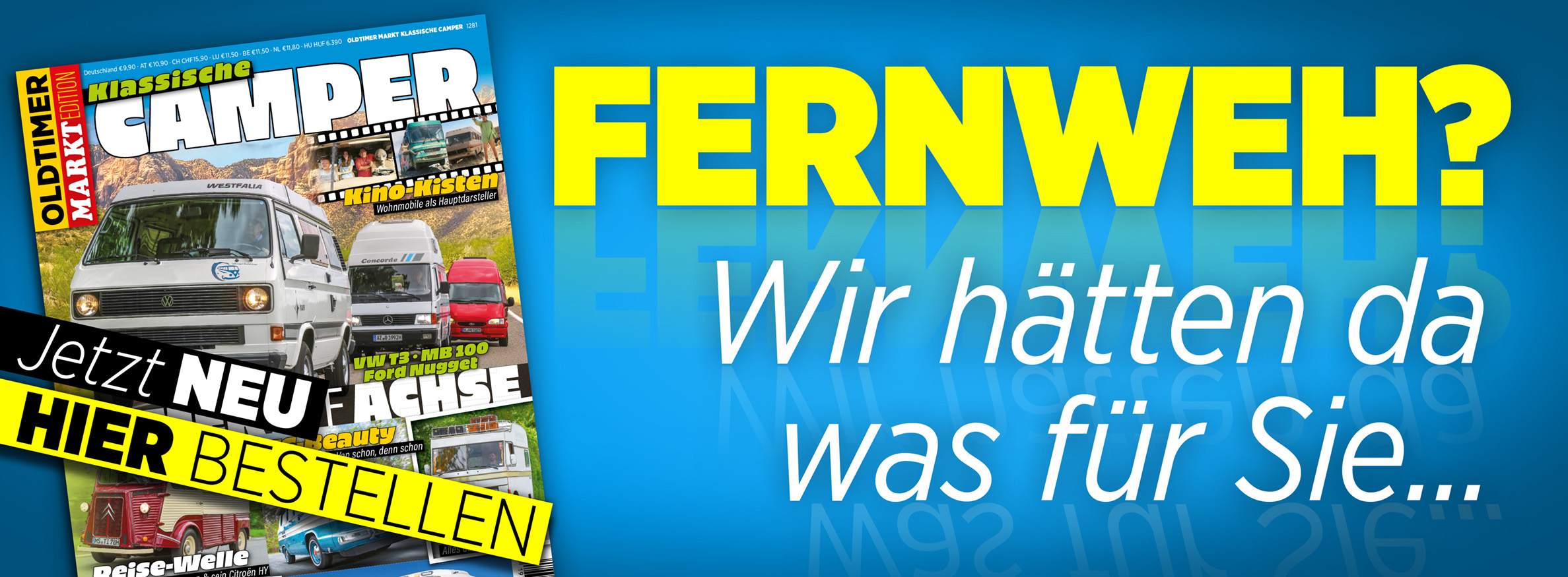 OLDTIMER MARKT EDITION Klassische Camper