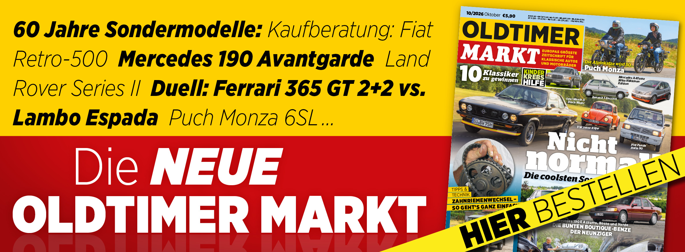 Oldtimer Markt 10/2026