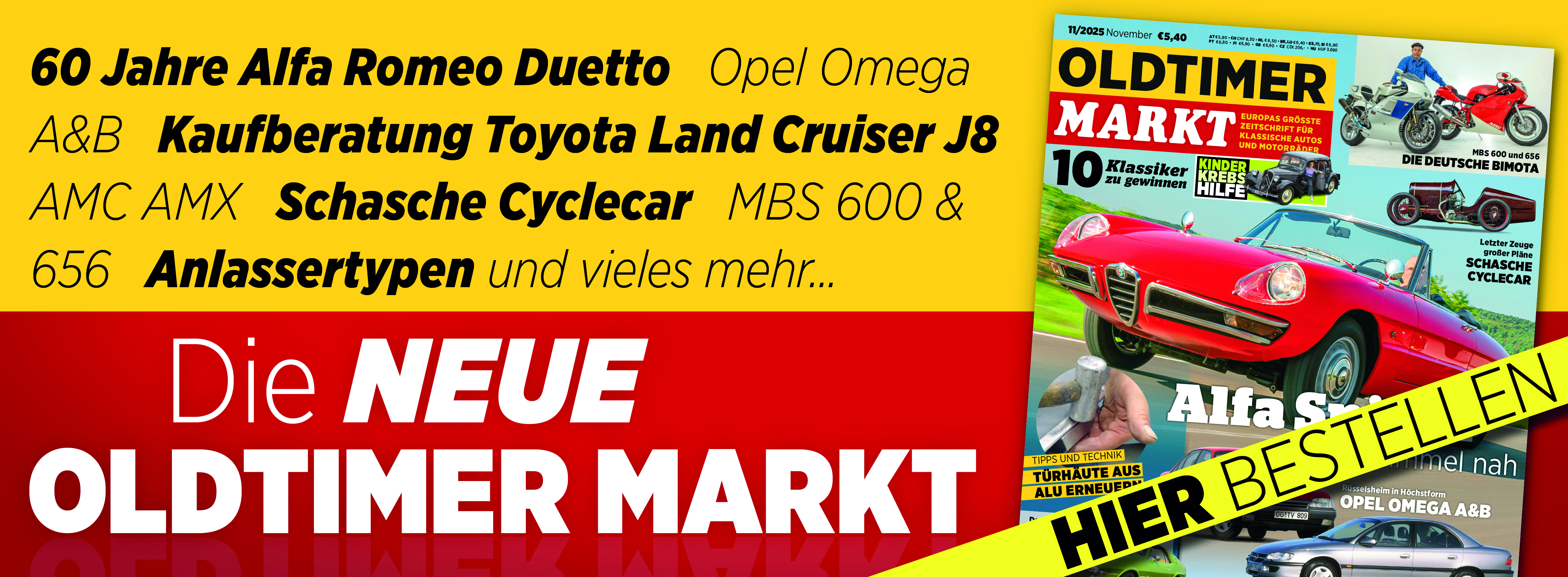 Oldtimer Markt 11/2025
