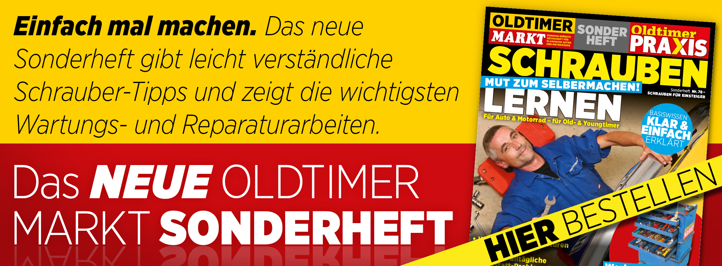 Sonderheft Nr. 78 Schrauben für Einsteiger