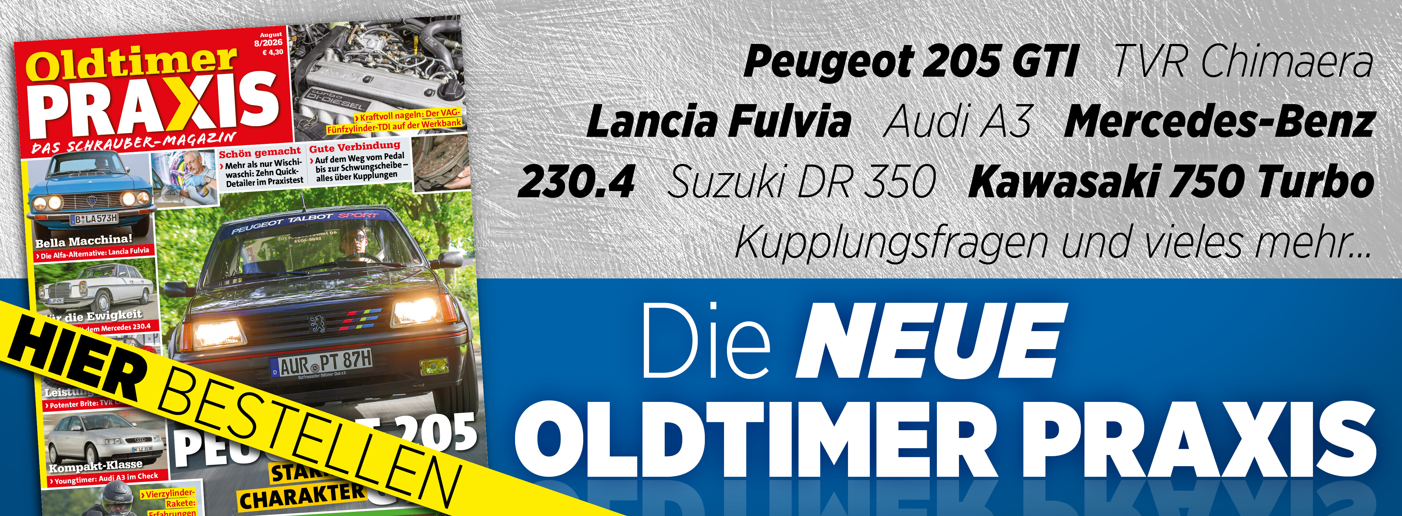 Oldtimer Praxis 8/2026