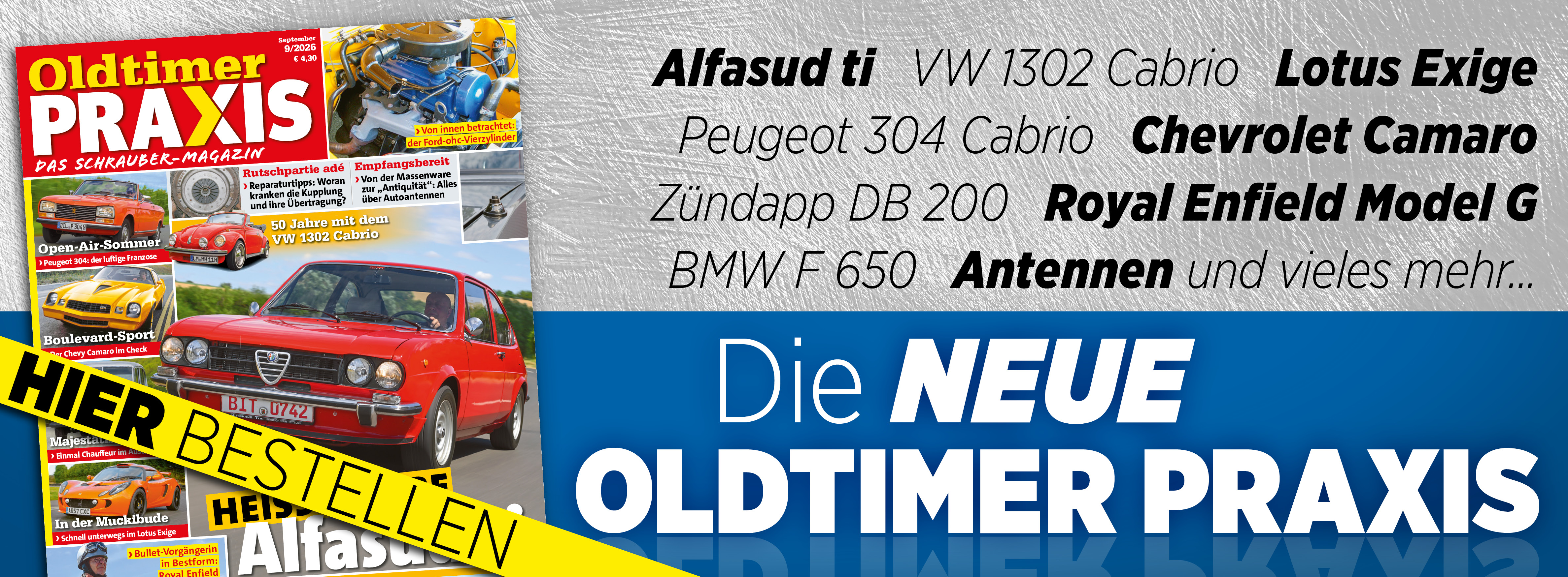 Oldtimer Praxis 9/2026