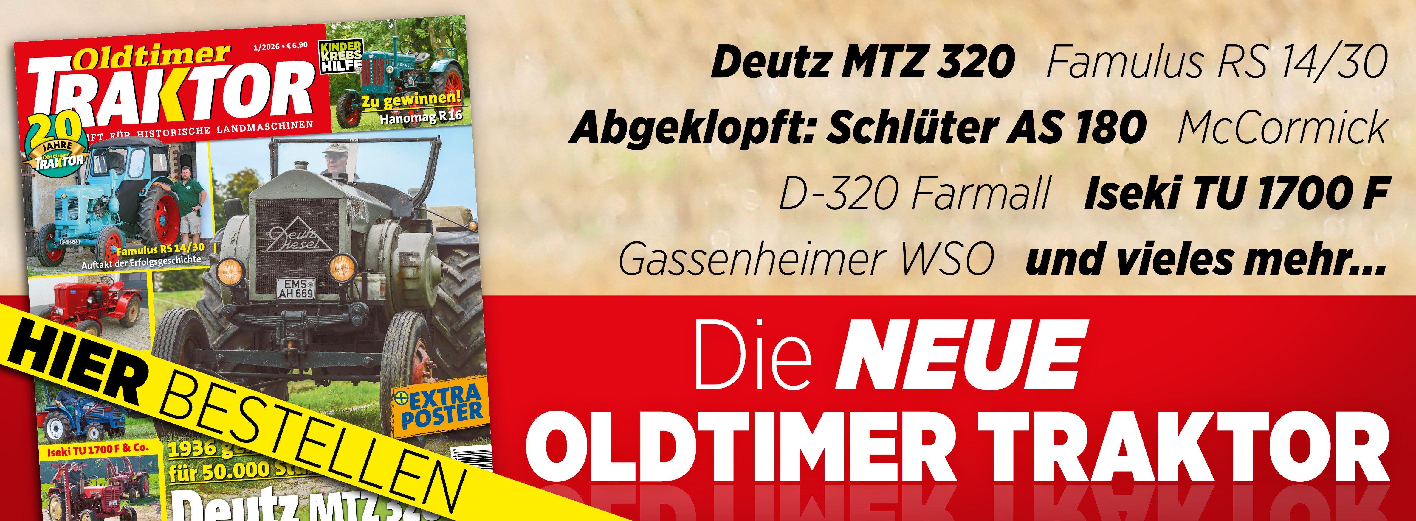 Oldtimer Traktor 1/2026