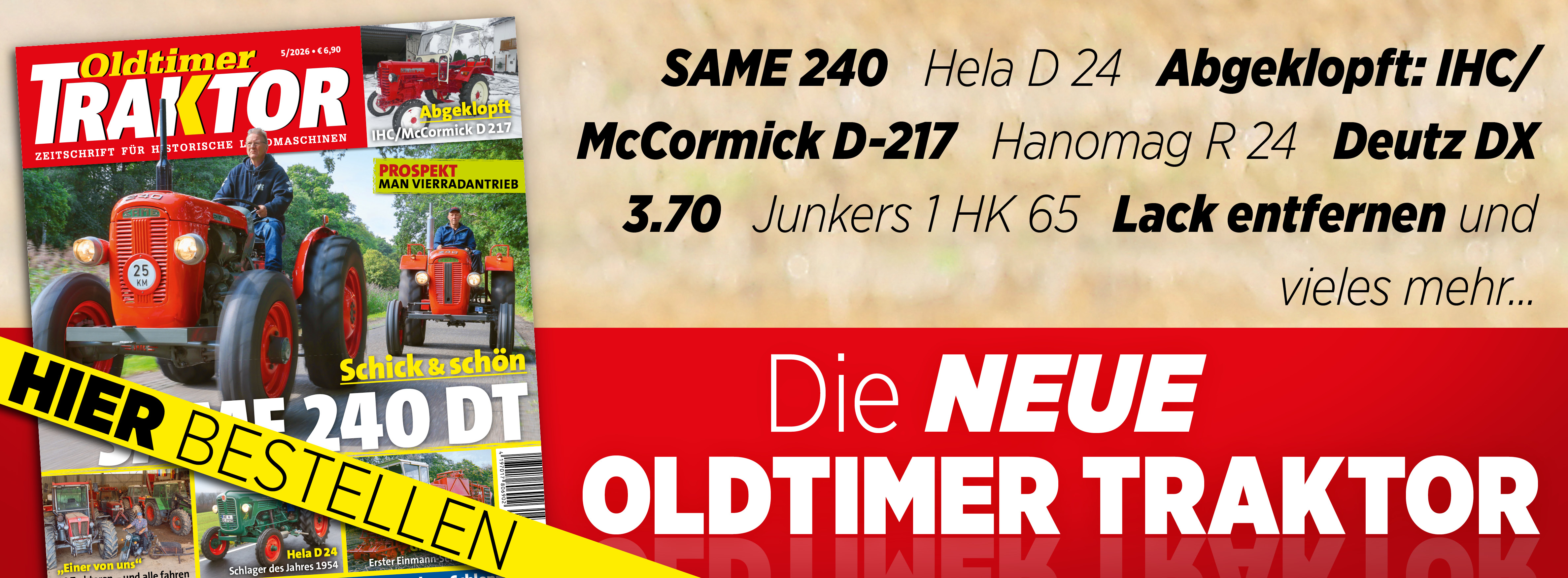 Oldtimer Traktor 5/2026