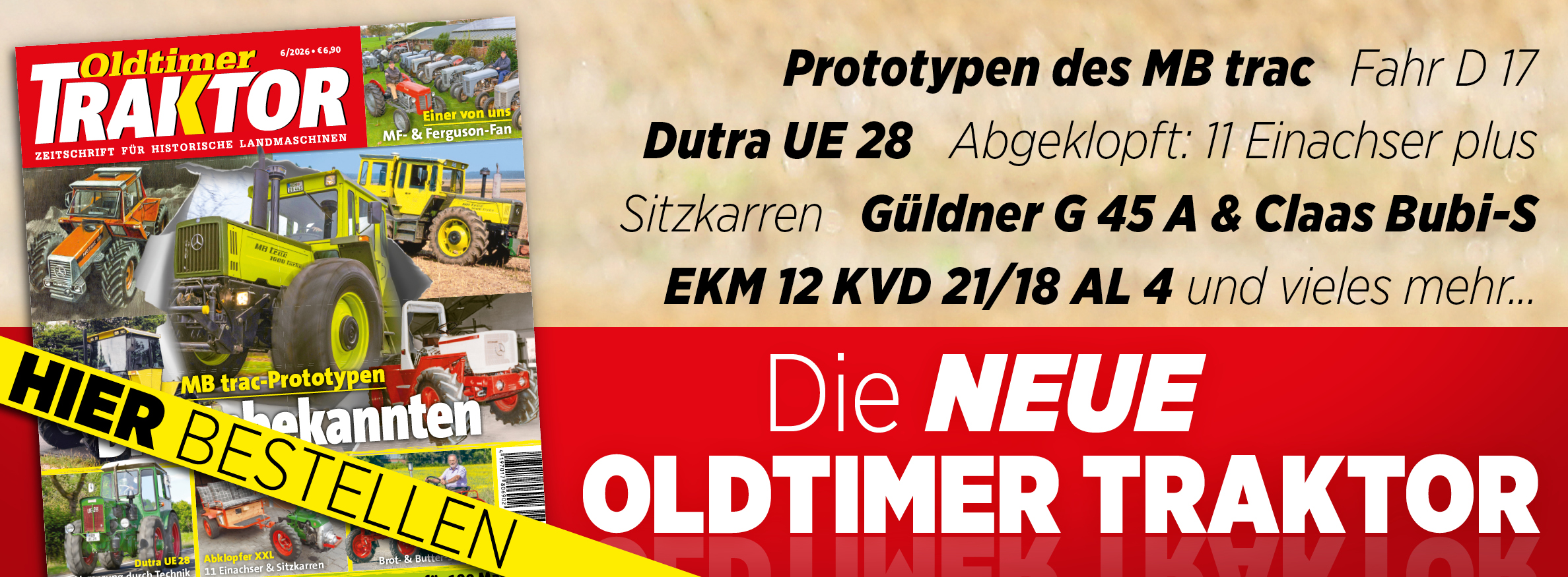 Oldtimer Traktor 6/2026