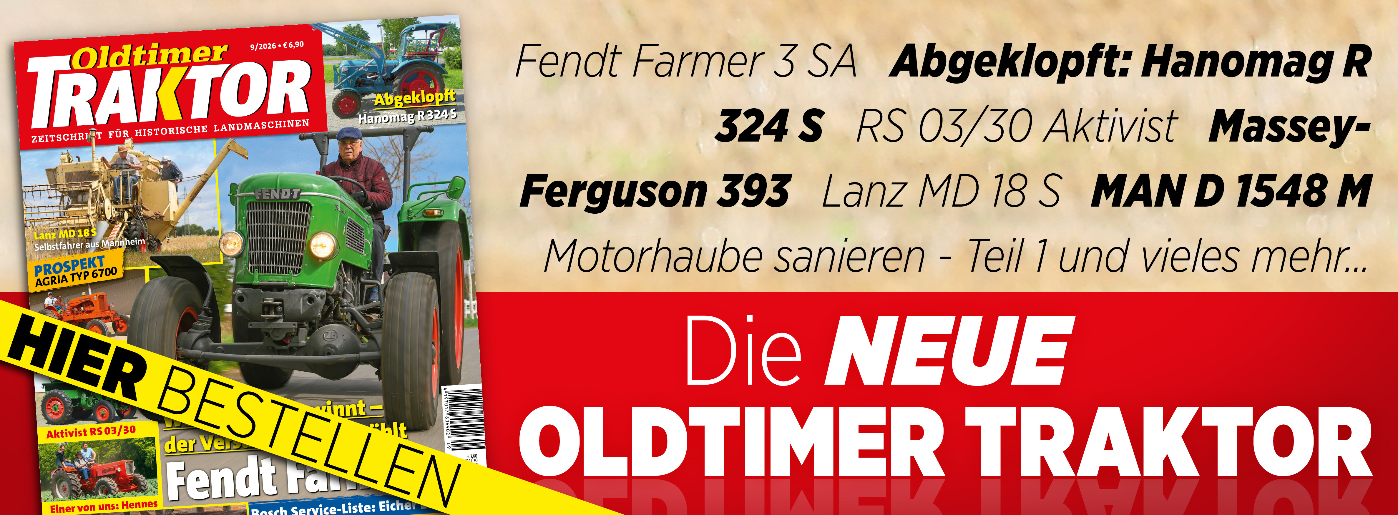 Oldtimer Traktor 9/2026