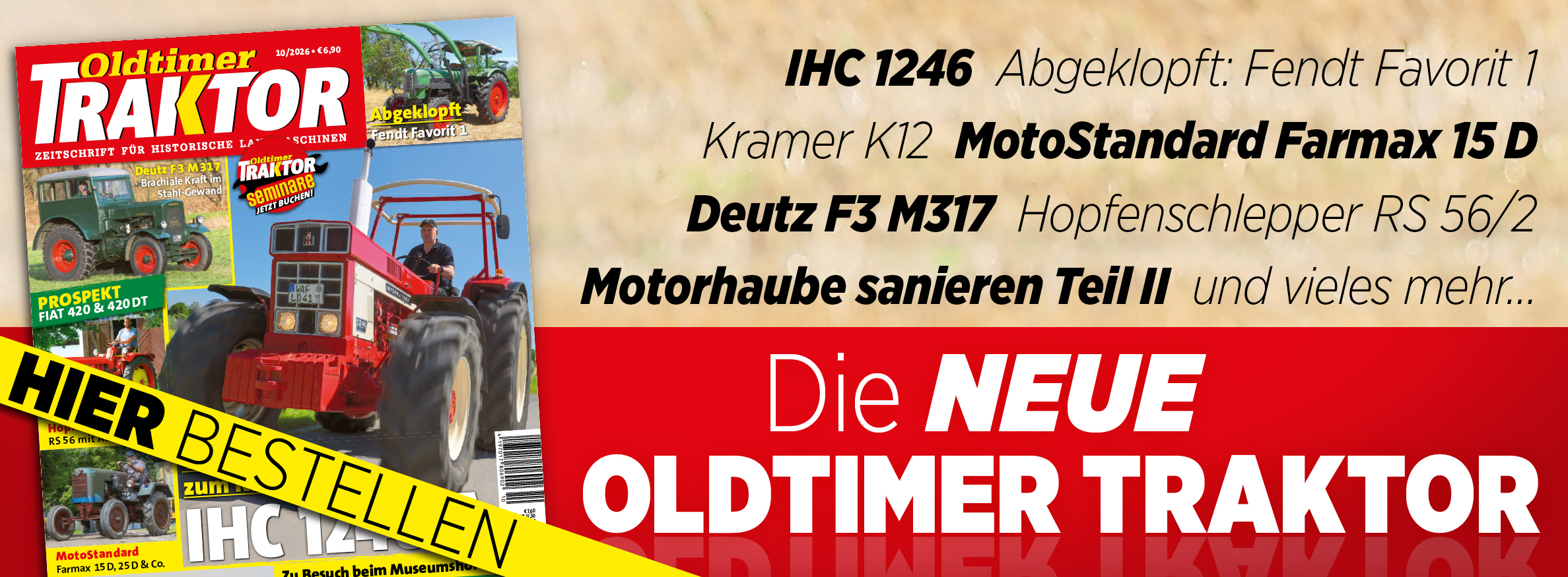 Oldtimer Traktor 10/2026