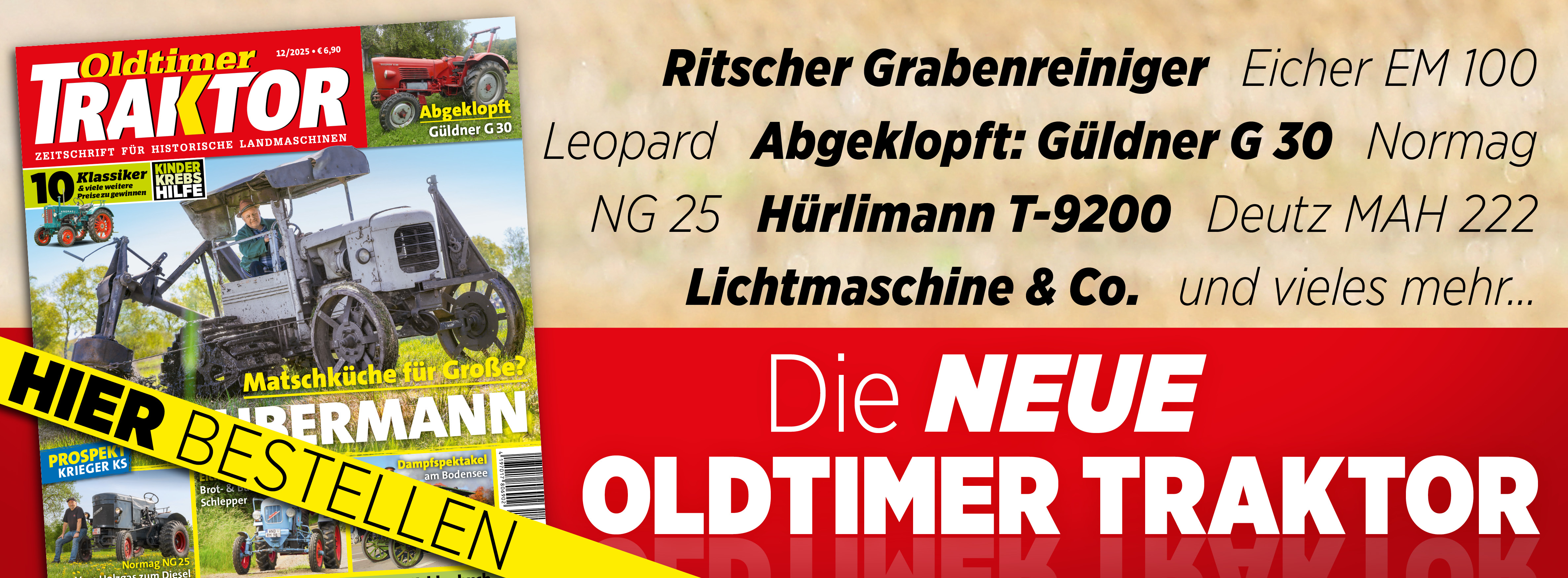 Oldtimer Traktor 12/2025