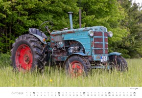 Wandkalender Klassische Traktoren 2027