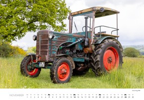 Wandkalender Klassische Traktoren 2027