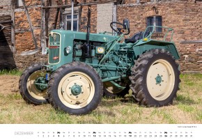 Wandkalender Klassische Traktoren 2027