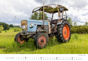 Wandkalender Klassische Traktoren 2027