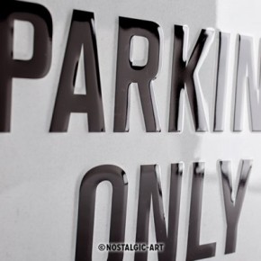 Schild BMW - Parking