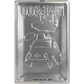 Schild Fiat 500 - Discover