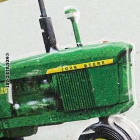 Schild John Deere - Modelle