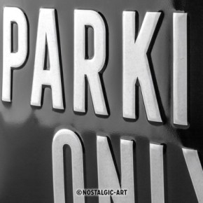 Schild Mercedes Benz - Parking