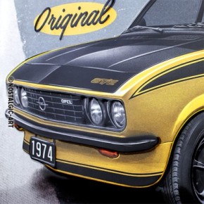 Schild Opel - Manta