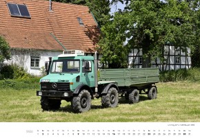 Wandkalender Unimog 2027