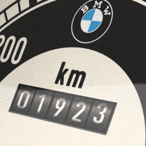 Wanduhr BMW - Tacho