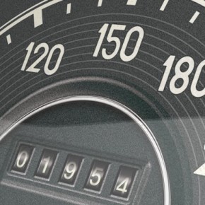 Wanduhr Mercedes Benz - Tacho