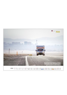 Wandkalender American Legends 2026