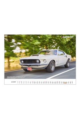 Wandkalender American Legends 2026