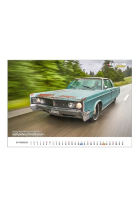 Wandkalender American Legends 2026