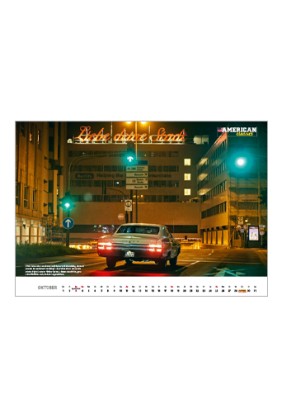 Wandkalender American Legends 2026