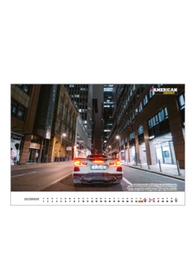 Wandkalender American Legends 2026