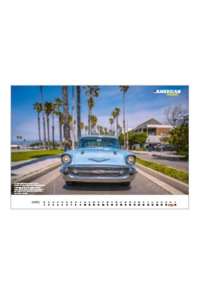 Wandkalender American Legends 2027