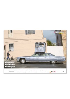 Wandkalender American Legends 2027