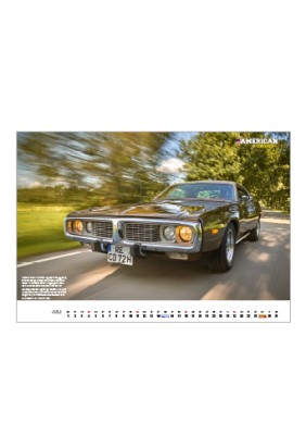 Wandkalender American Legends 2027