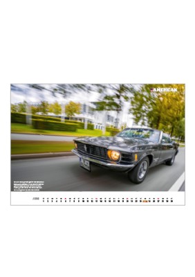 Wandkalender American Legends 2027