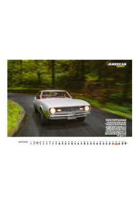Wandkalender American Legends 2027