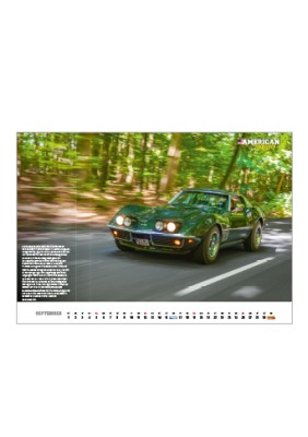 Wandkalender American Legends 2027