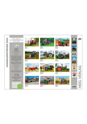 Wandkalender Jungbauernträume 2026