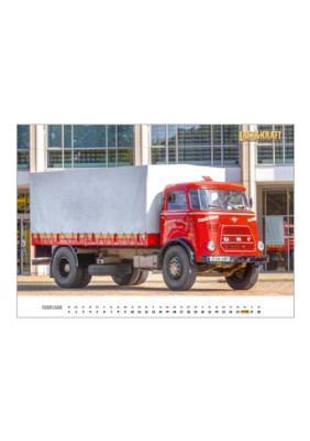 Wandkalender Klassische Lastwagen 2026