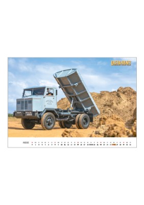 Wandkalender Klassische Lastwagen 2026