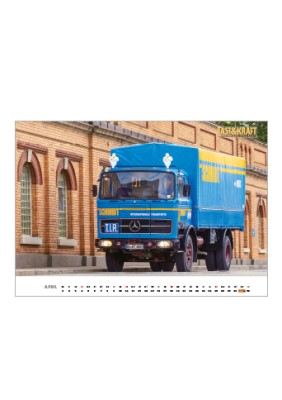 Wandkalender Klassische Lastwagen 2027