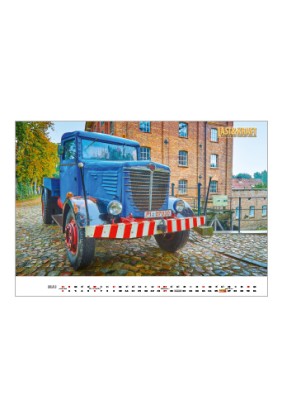 Wandkalender Klassische Lastwagen 2027