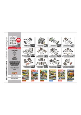 Wandkalender Motorenanatomie 2026