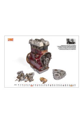 Wandkalender Motorenanatomie 2027