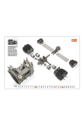 Wandkalender Motorenanatomie 2027