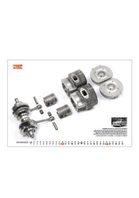 Wandkalender Motorenanatomie 2027